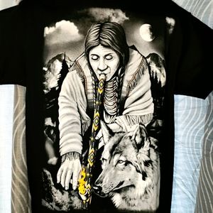 New Native American Short Sleeve T-Shirt